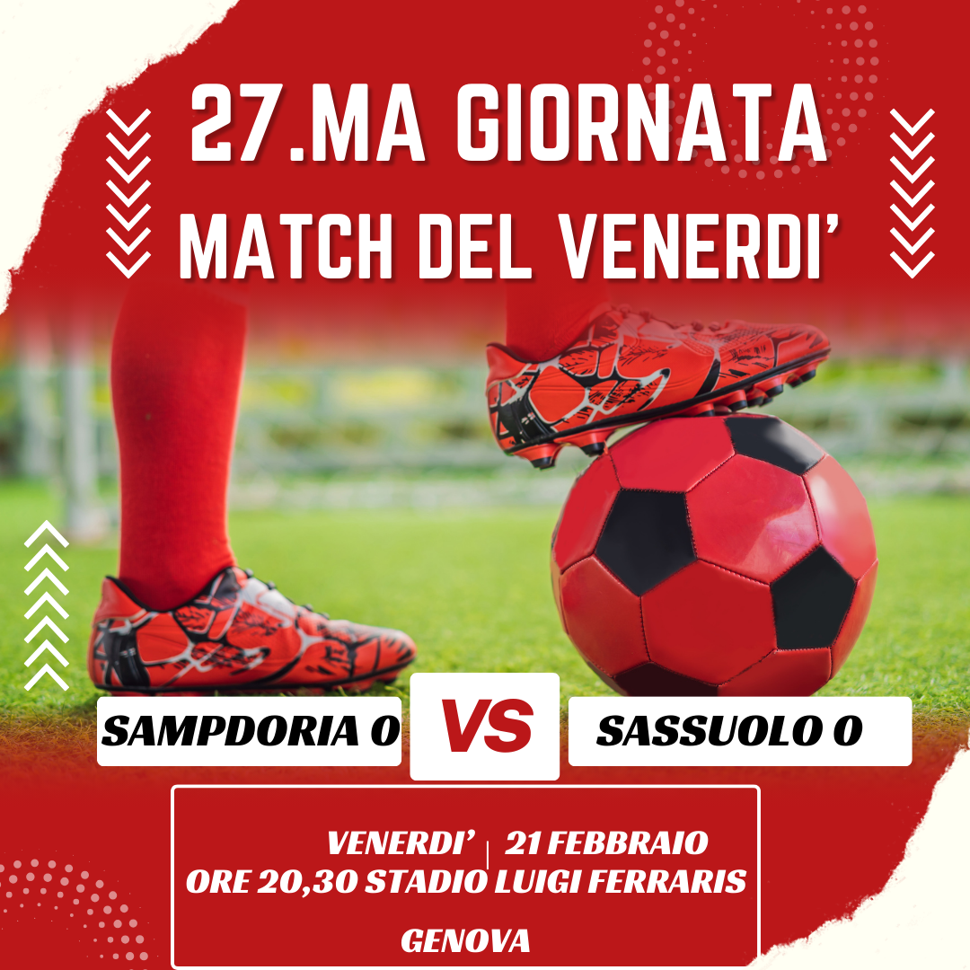 Sampdoria e Sassuolo non pervenute! Brutta partita al Ferraris.